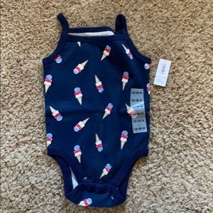 Old Navy  Baby onesie ice cream print